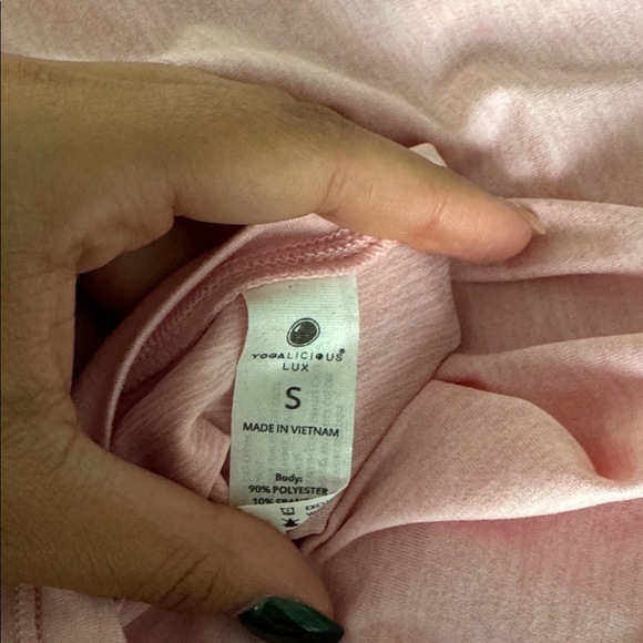 Lux Soft Pink Top - Picture 3 of 3